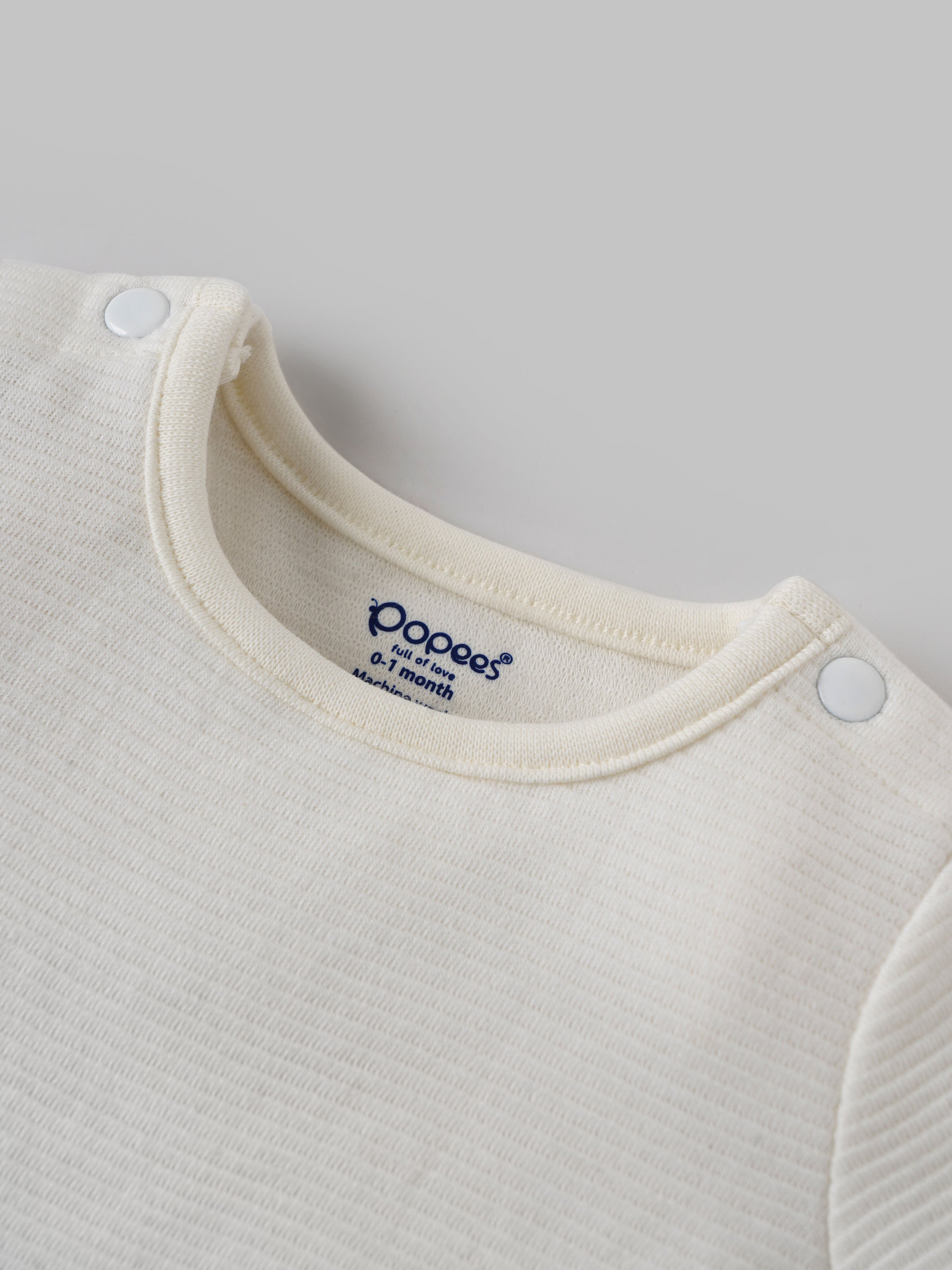 Popees Half Sleeve T-shirt (0-9 Months) for Boys