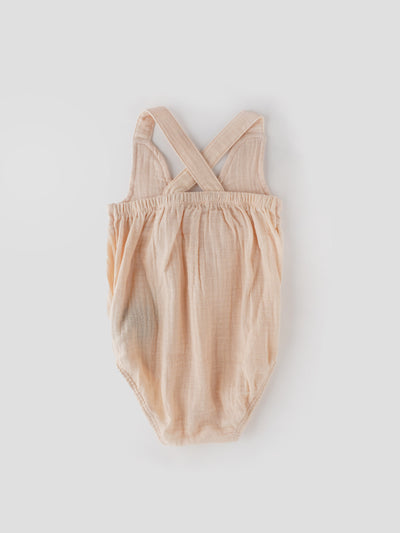 Embroidered Muslin Bodysuit for Justborn Girls