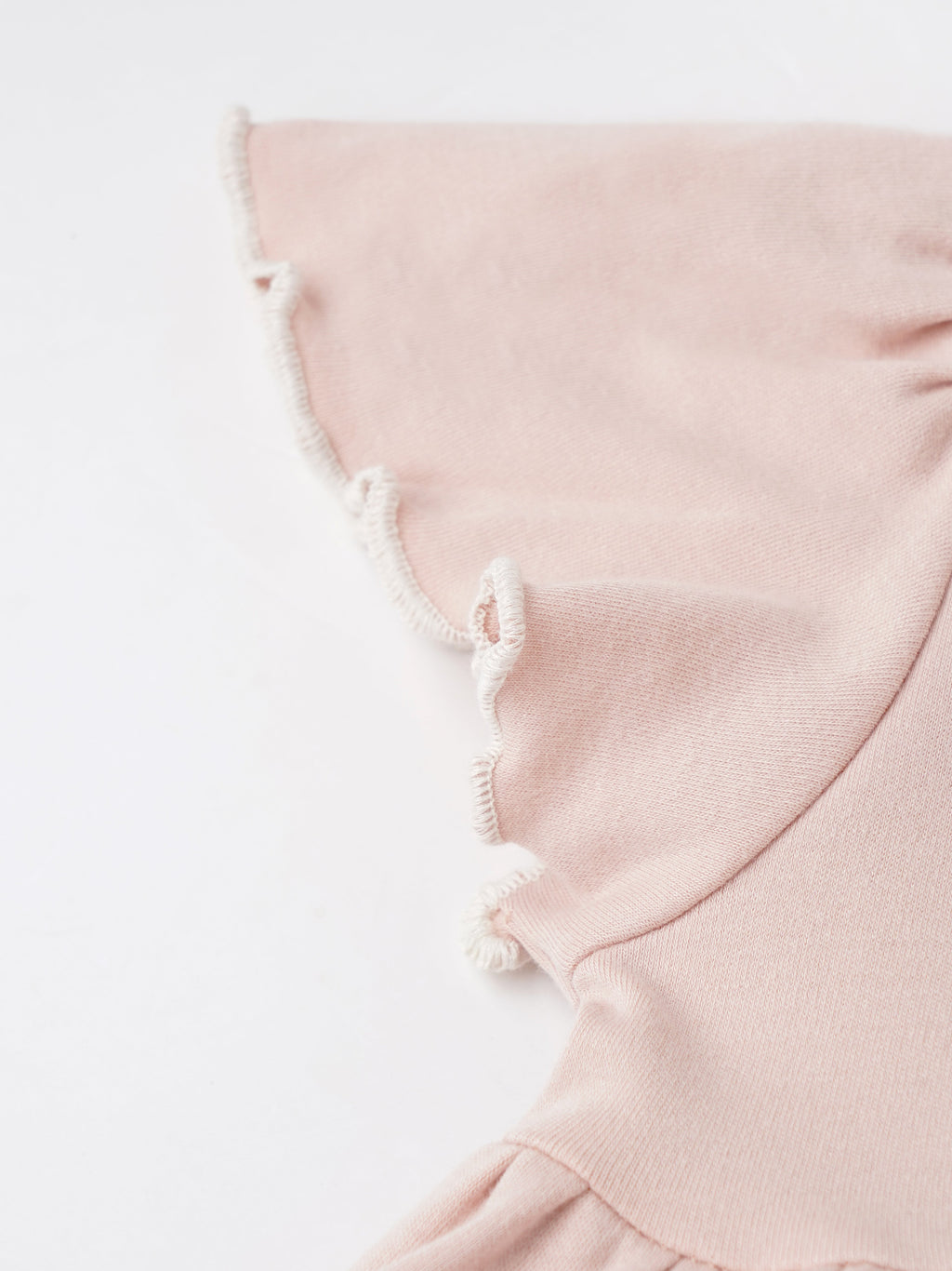 Popees Short-Sleeve Back Open Dress Made of Organic Bamboo Cotton Fabric (0-9 Months) for Baby Girls