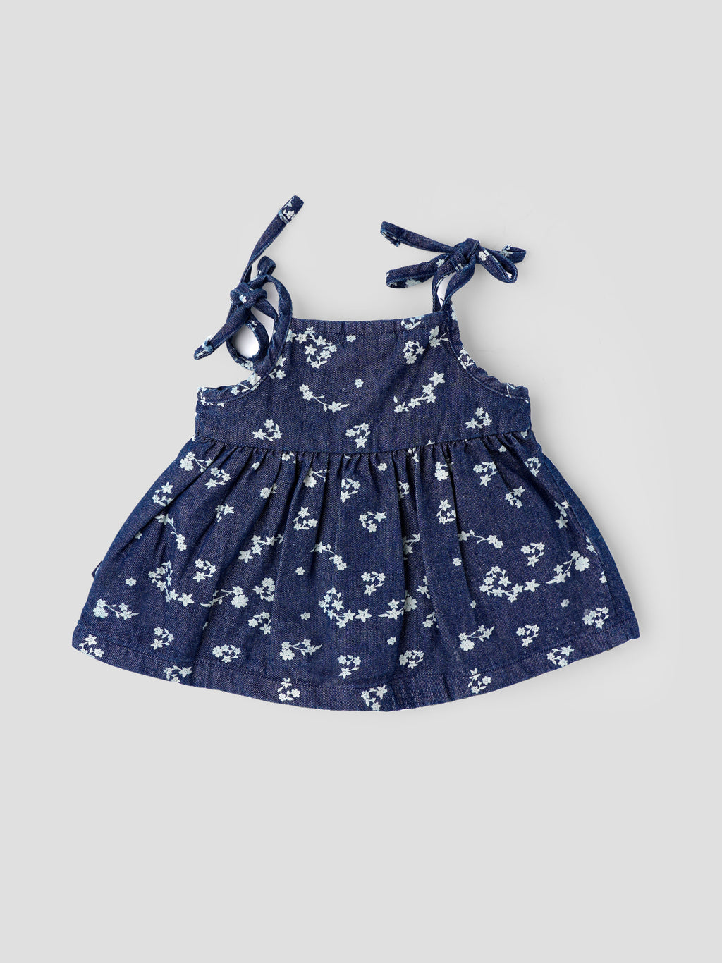 Popees Baby Girls Denim Dress