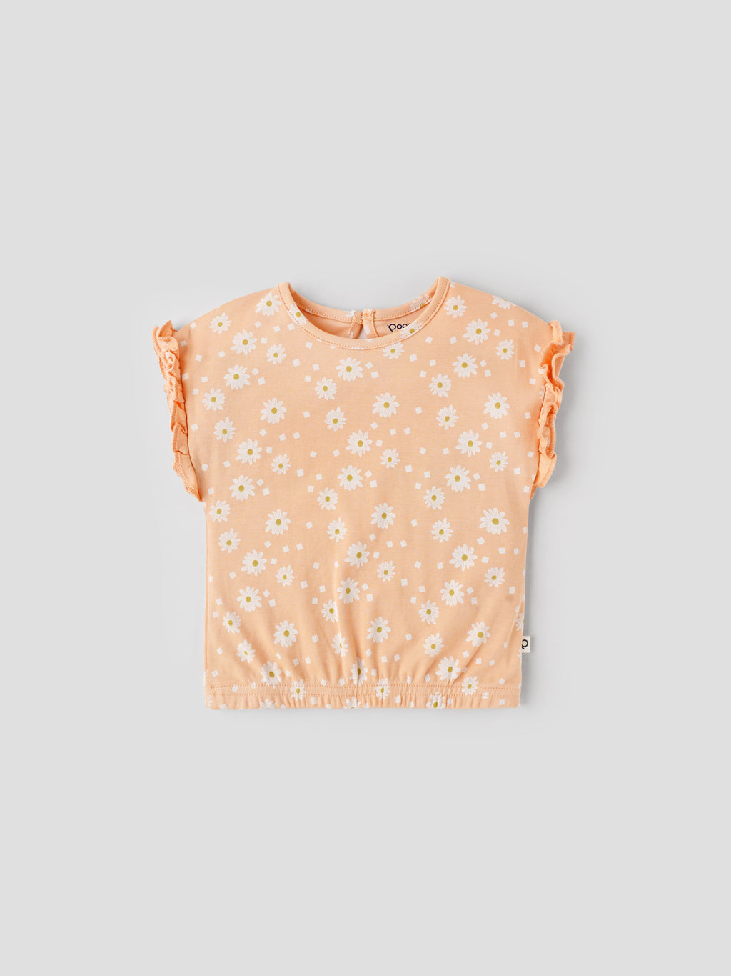Popees Short Sleeve Top (0-9 Months) for Girls