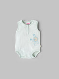Popees Sleeveless Bodysuit (0-6 Months) for Babies