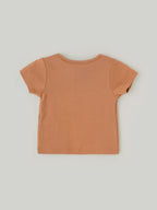 Popees Half Sleeve Printed Front Open Jhabla (0-3 Months) for Babies