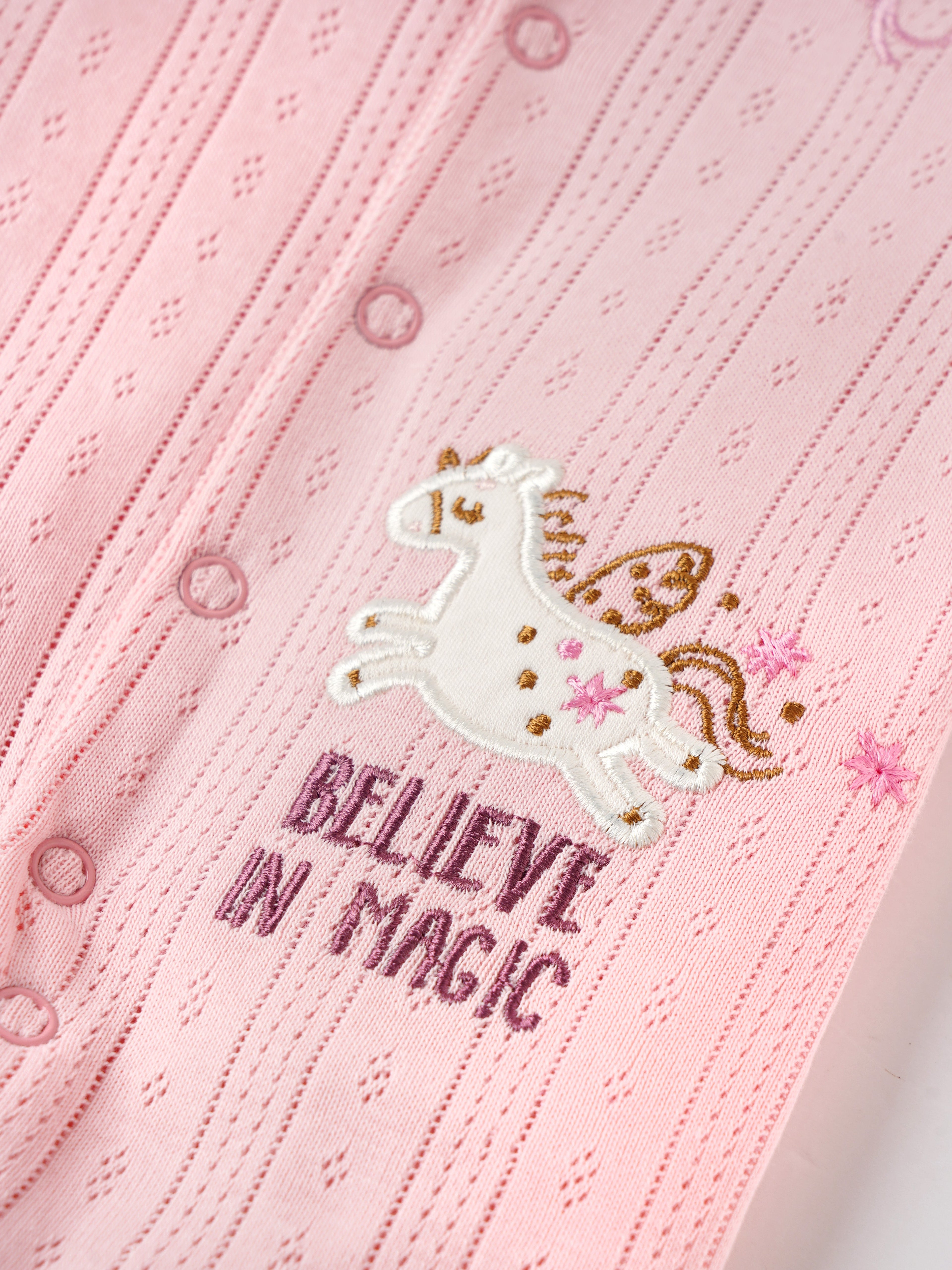 Popees Full Sleeved Cotton Romper for Newborns (0–3 Months) – Comfy & Cute Baby Wear