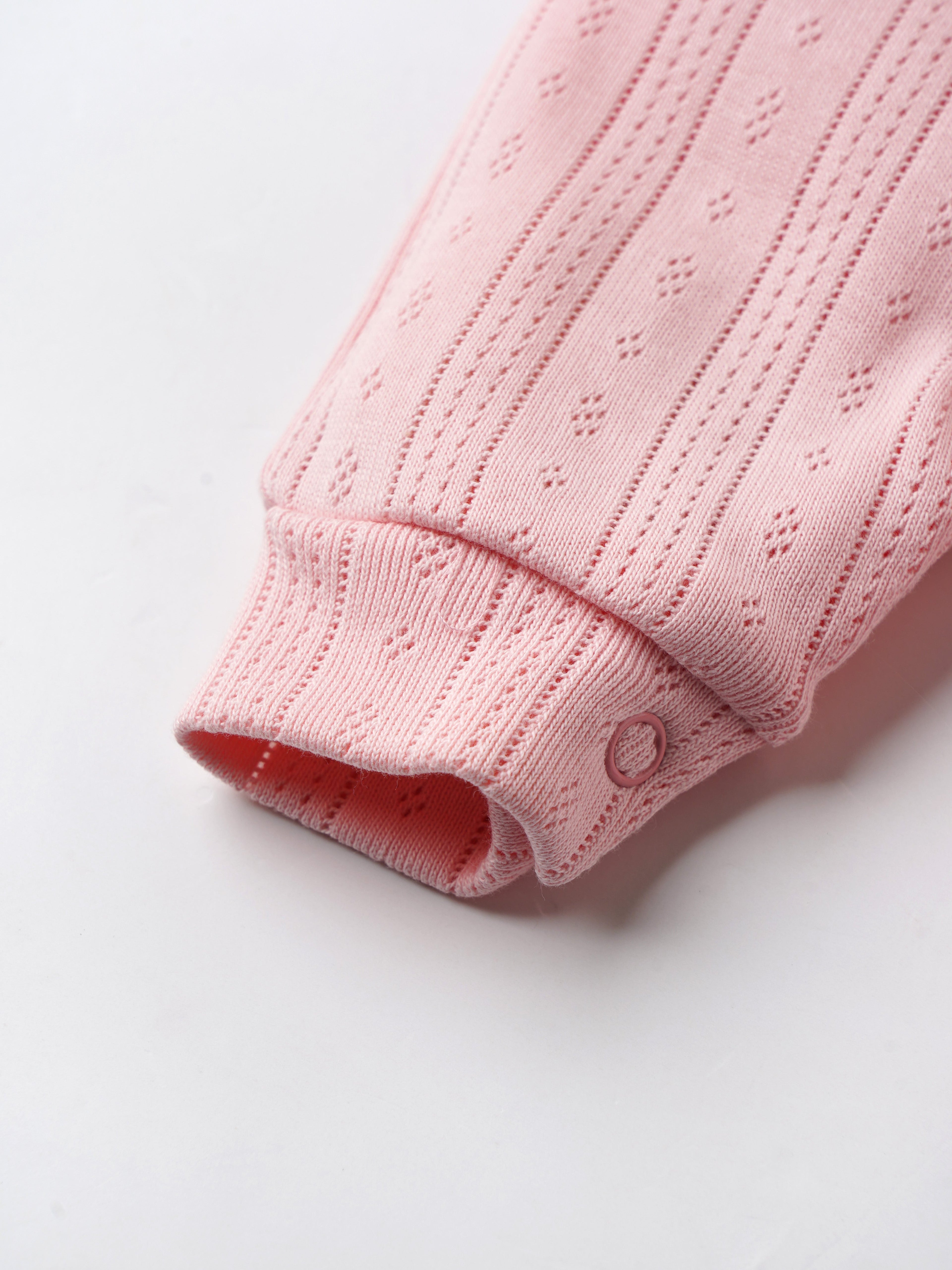 Popees Full Sleeved Cotton Romper for Newborns (0–3 Months) – Comfy & Cute Baby Wear