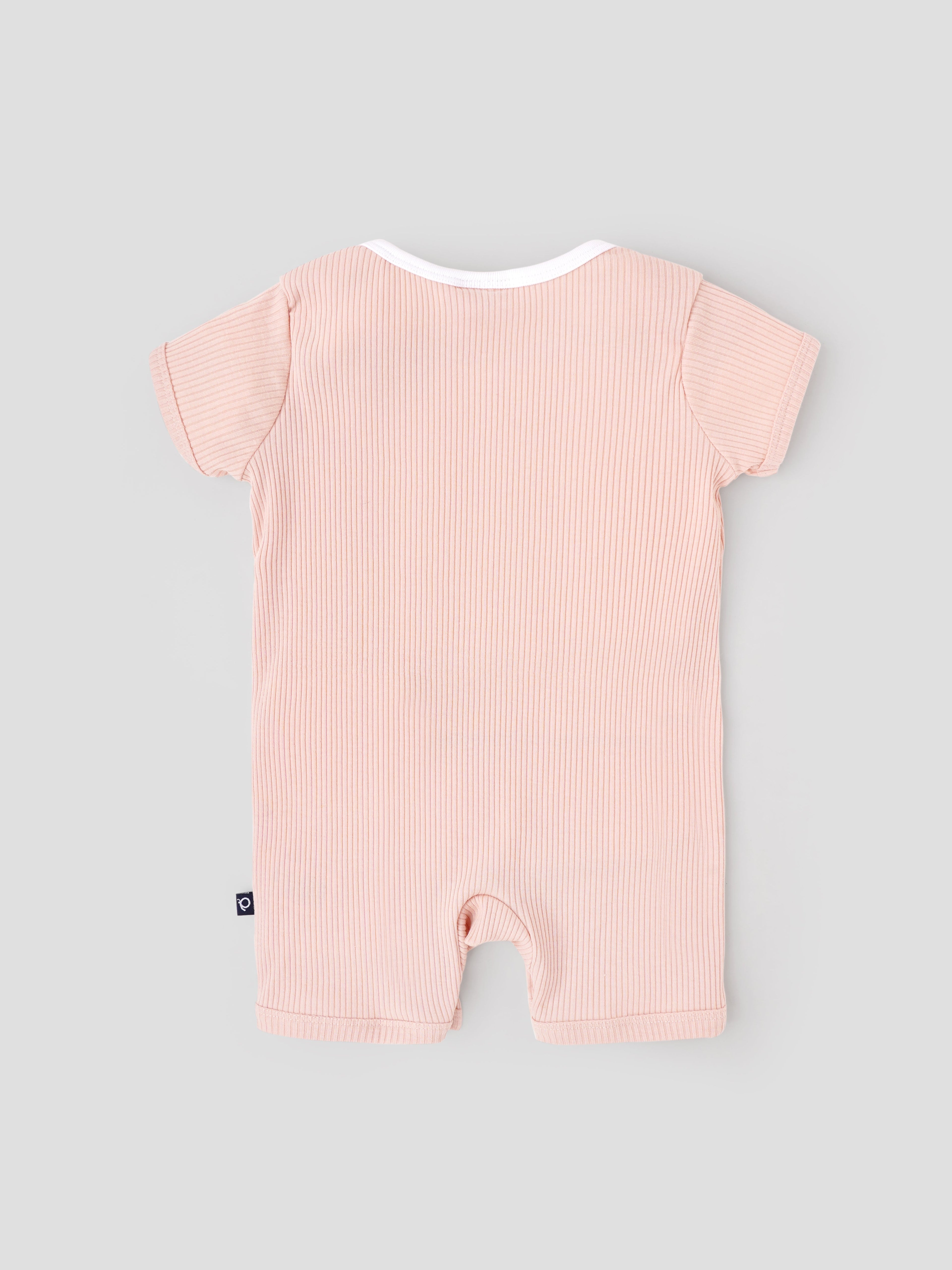 Popees Chest Printed Romper (0–6 Months) For Newborn Babies