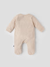 Comfy & Skin-friendly Full Sleeved Sleepsuit With Applique Styling for Newborn