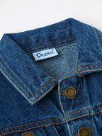 Popees Classic Blue Jean Jacket with Contrast Stitching (1-4 Years)for Baby Boys