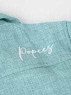 Popees Stylish Summer Shirt Cotton-Linen Feel with Wooden Buttons (1-6 Years)for Baby Boys