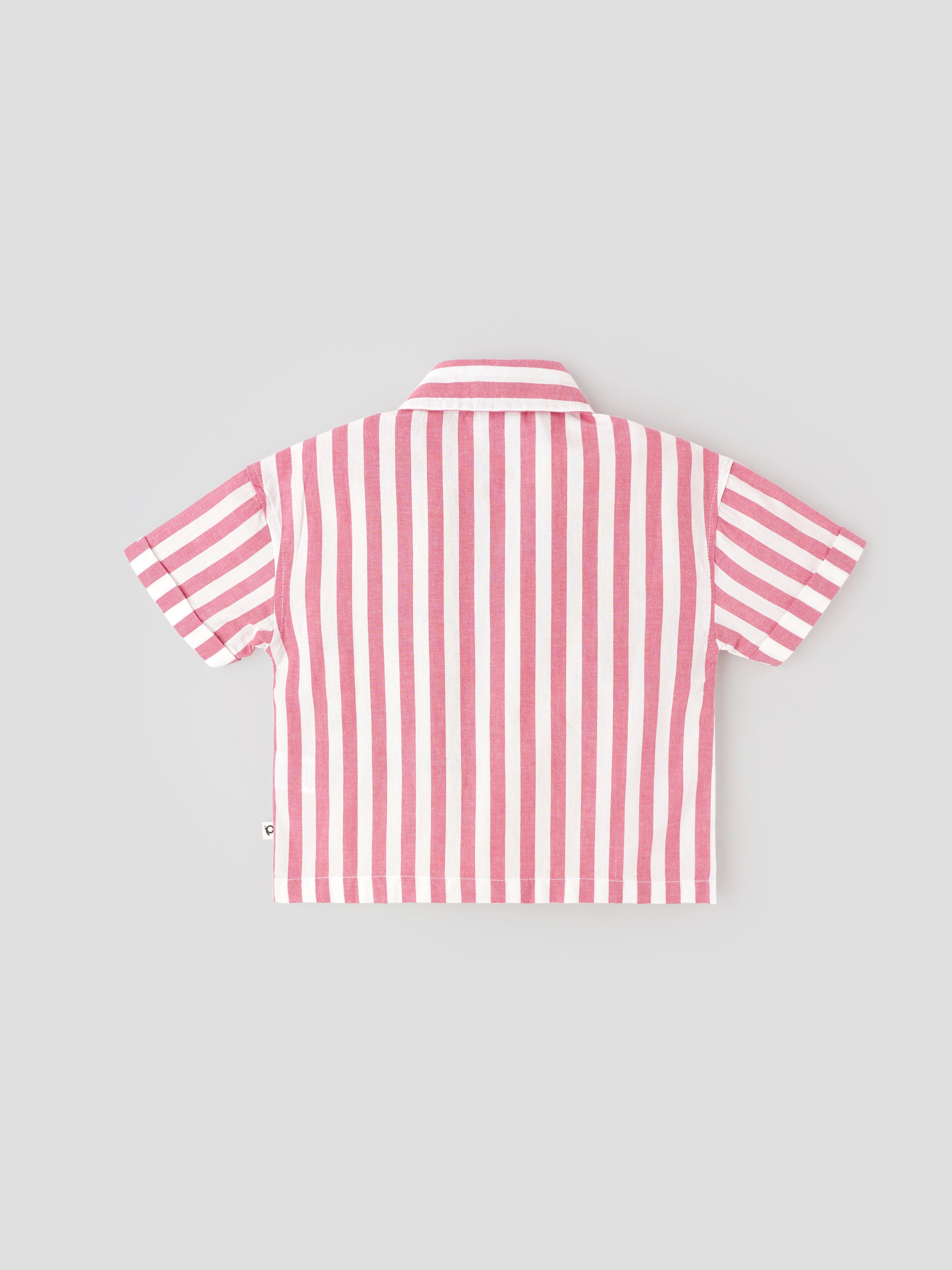 Popees Stylish & Comfy Striped Shirt (9M-4Y) for Boys