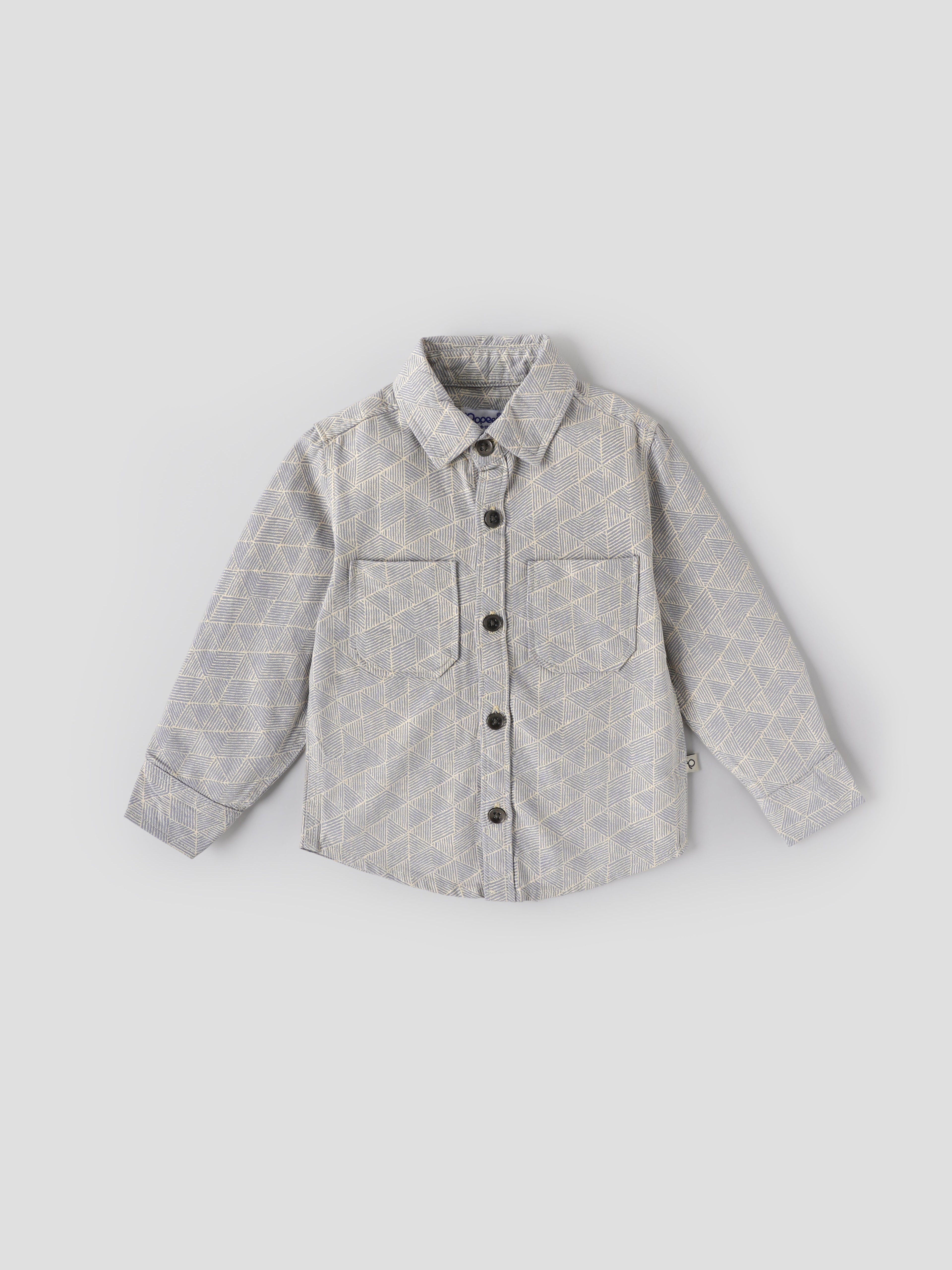 Popees Skin-friendly & Comfy Full Sleeve Shirt (1-4 Years) for Boys