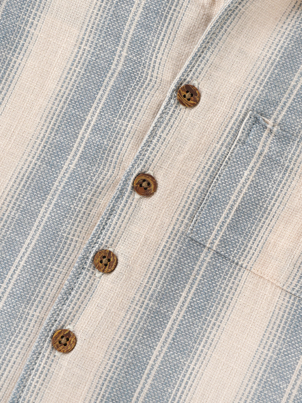 Popees Baby Boys Striped Short Sleeve Cotton Shirt| Grey & Beige| 9 Months to 4 Years