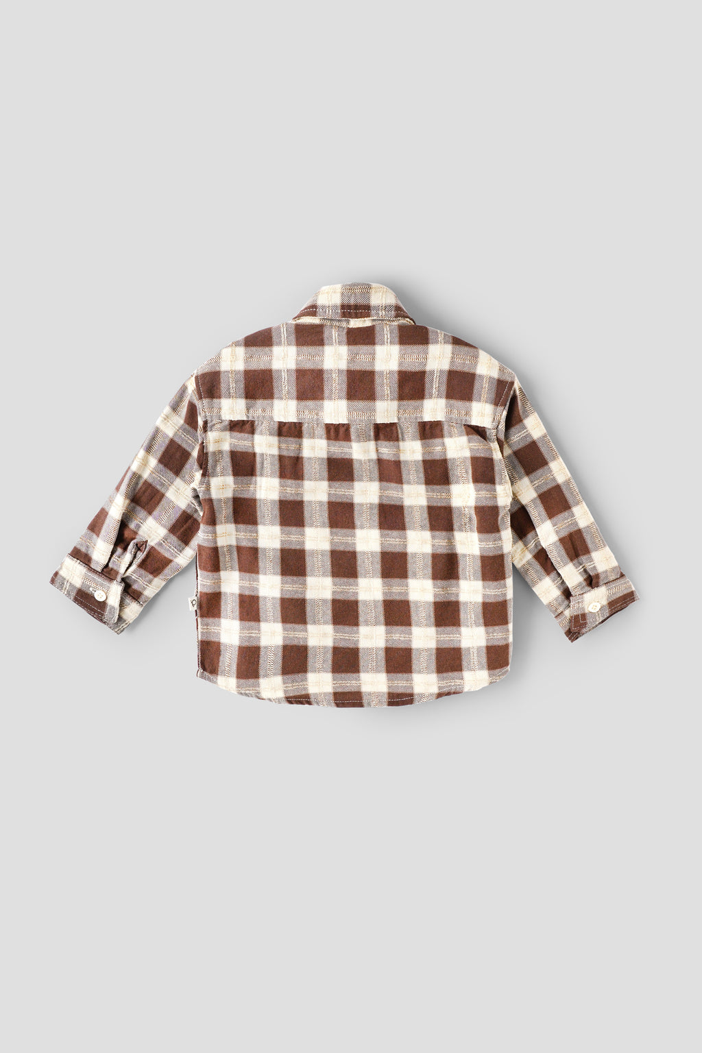 Popees Baby Boys Checked Cotton Shirt, Full Sleeve| 9M–4Y