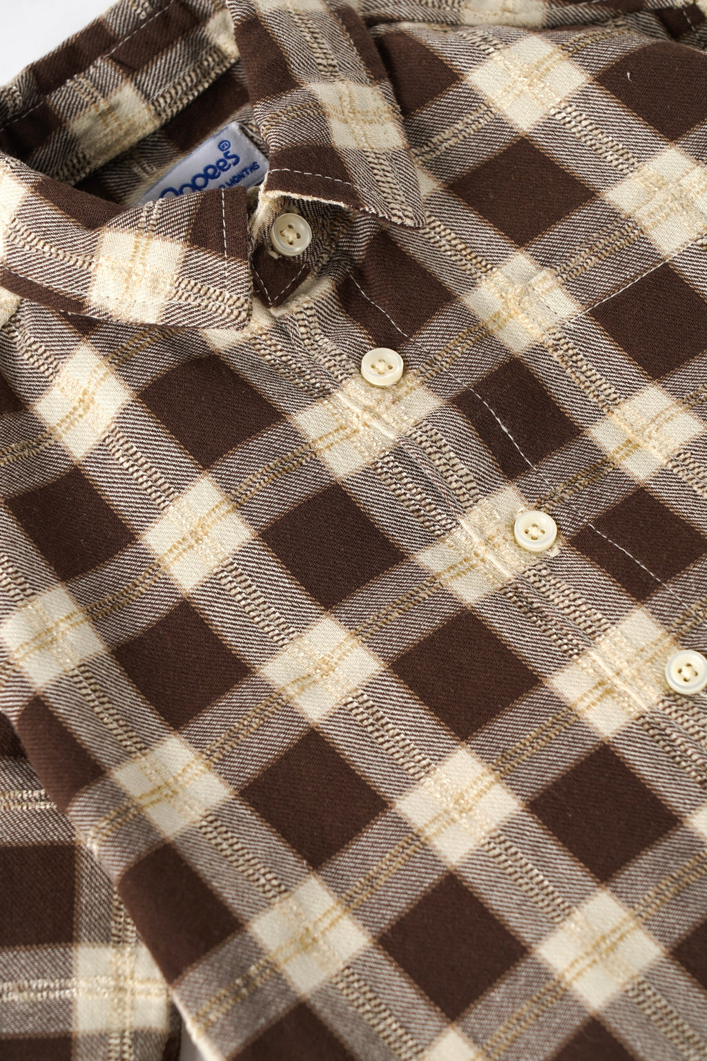 Popees Baby Boys Checked Cotton Shirt, Full Sleeve| 9M–4Y