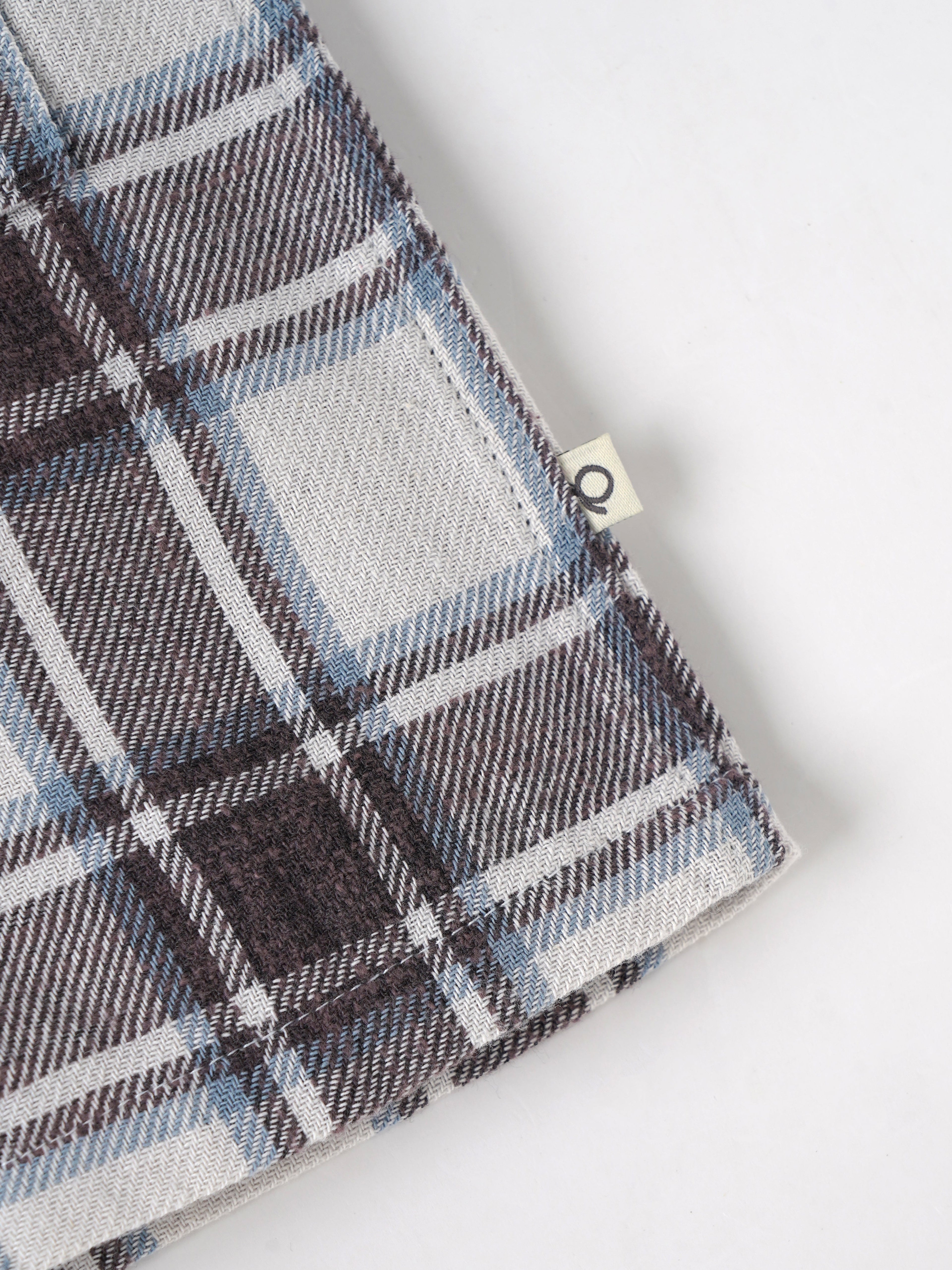 Popees Baby Boys Checked Cotton Shirt | Short Sleeve Plaid | 9M–4Y