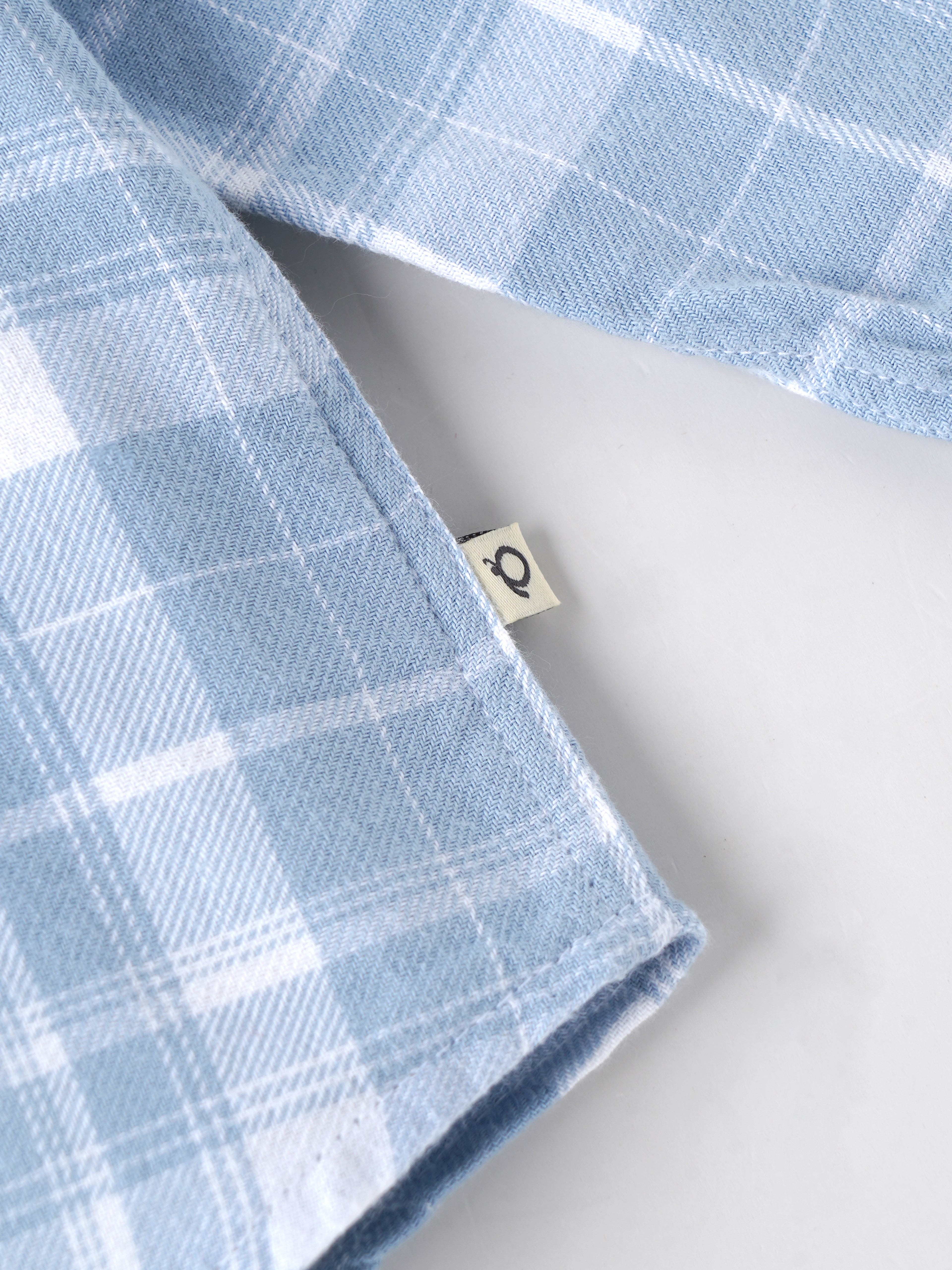 Popees Baby Boys Checked Cotton Shirt| Blue| 9 Months To 4 Years