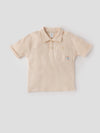 Fashionable Polo With Stylish Neck Tape & Turn Up Sleeve for Boys