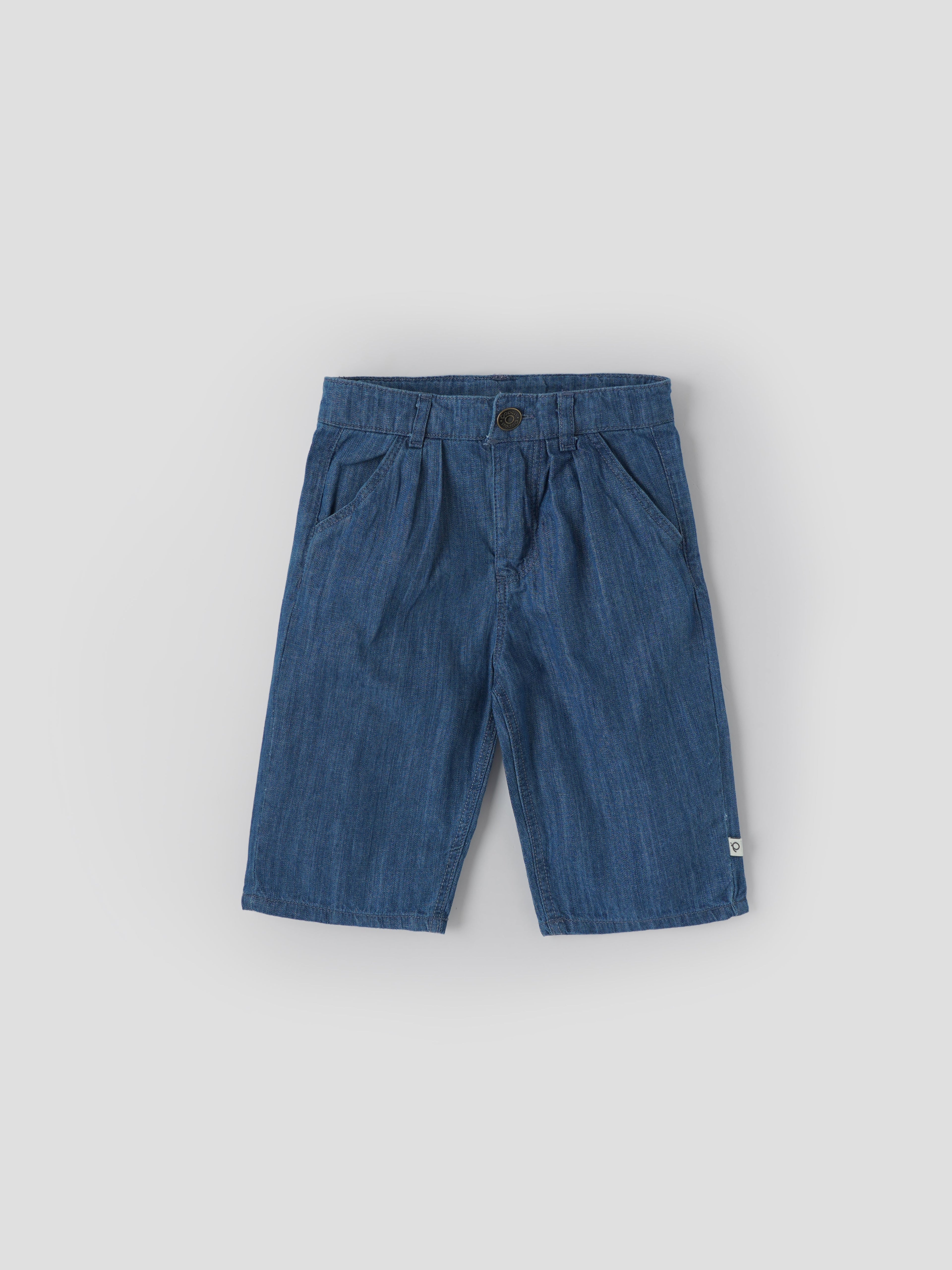 Popees Baby Girls Denim Pant| Blue| 9 Months To 4 Years