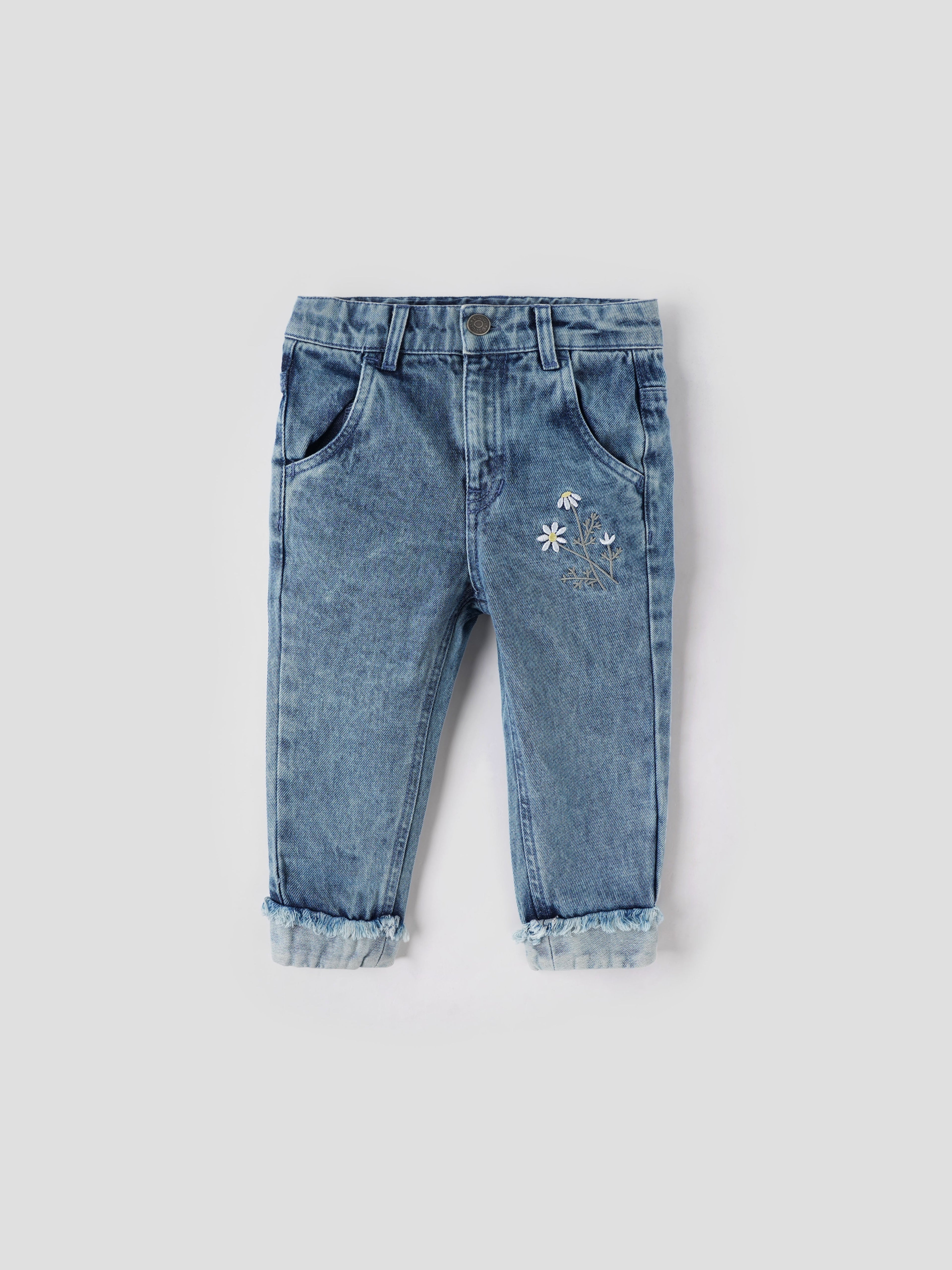 Popees Trendy Denim Pants (1-8 Years) for Girls