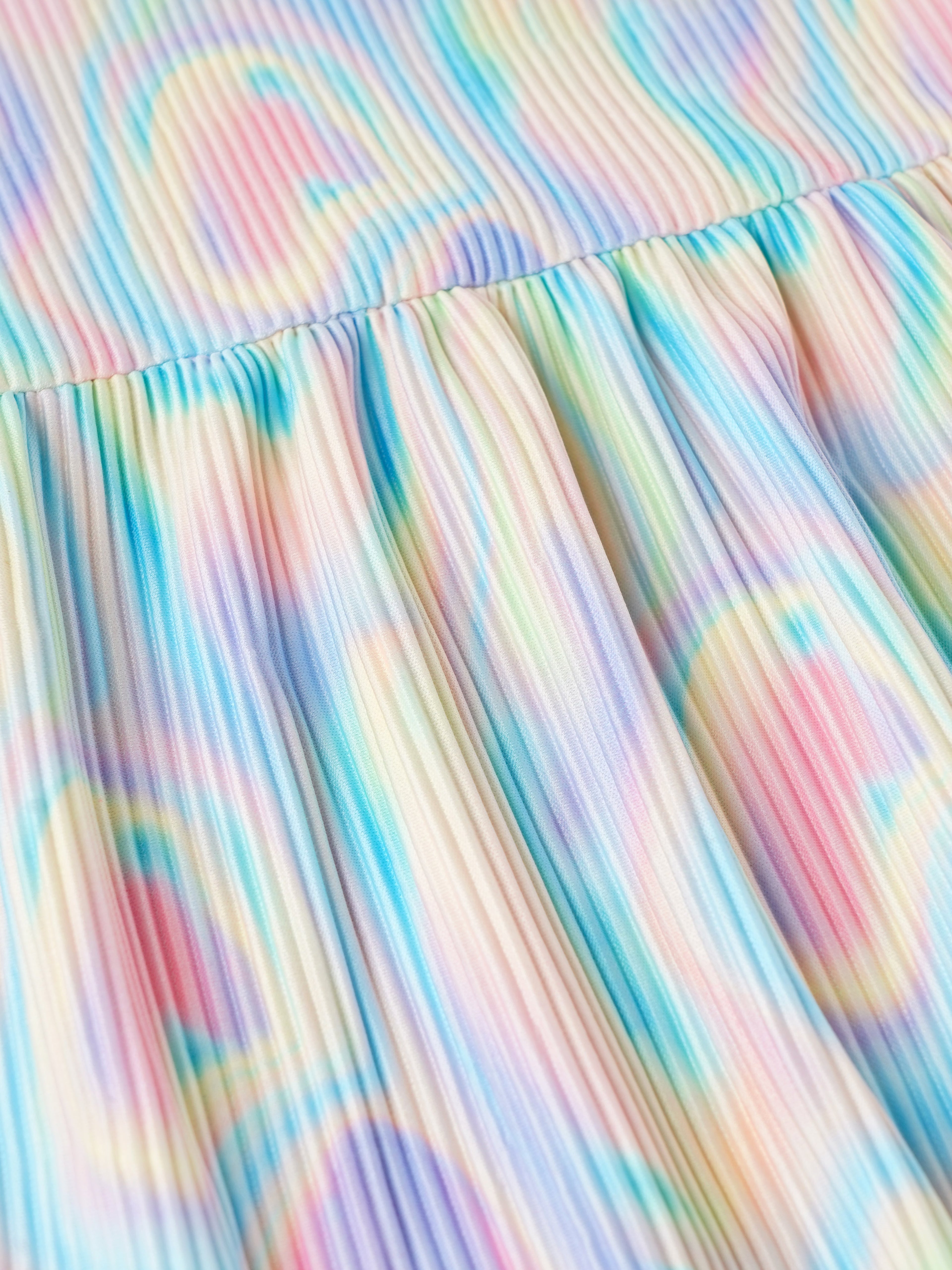 Popees Sleeveless Multicolor Printed Frock (1-6 Years) for Baby Girls