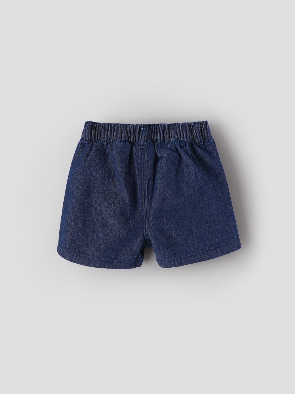 Popees Baby Girls Soft Denim Shorts | Blue | 9 Months to 4 Years