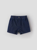 Popees Baby Girls Soft Denim Shorts | Blue | 9 Months to 4 Years