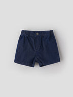 Popees Baby Girls Soft Denim Shorts | Blue | 9 Months to 4 Years