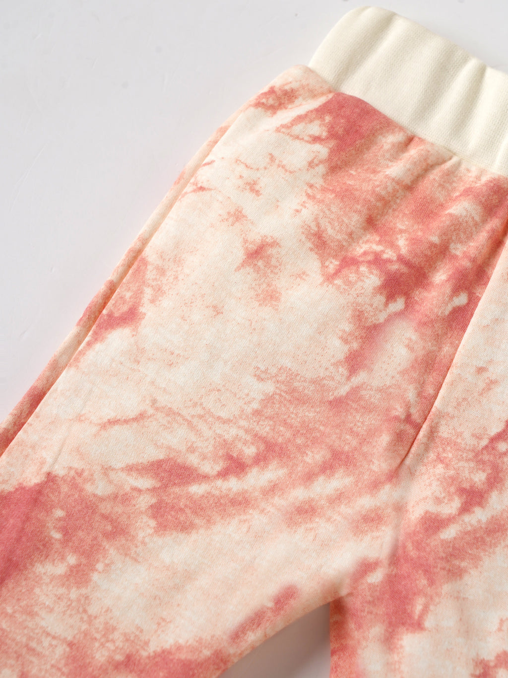 Popees Baby Boys Cotton Jogger Pants| Terracotta & Cream| 3-24 Months