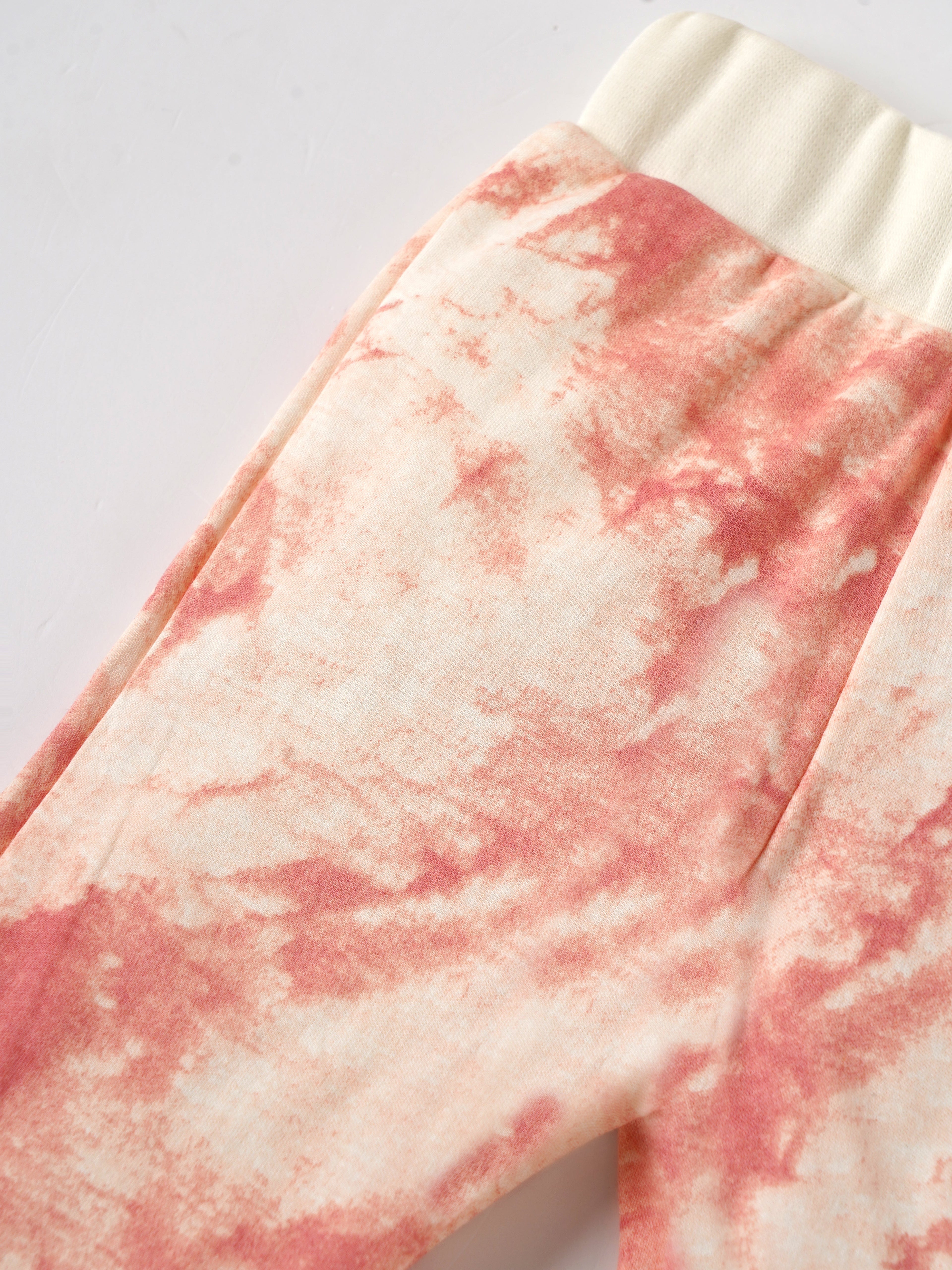 Popees Baby Boys Cotton Jogger Pants| Terracotta & Cream| 3-24 Months