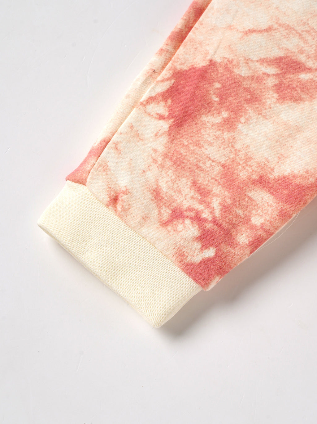 Popees Baby Boys Cotton Jogger Pants| Terracotta & Cream| 3-24 Months