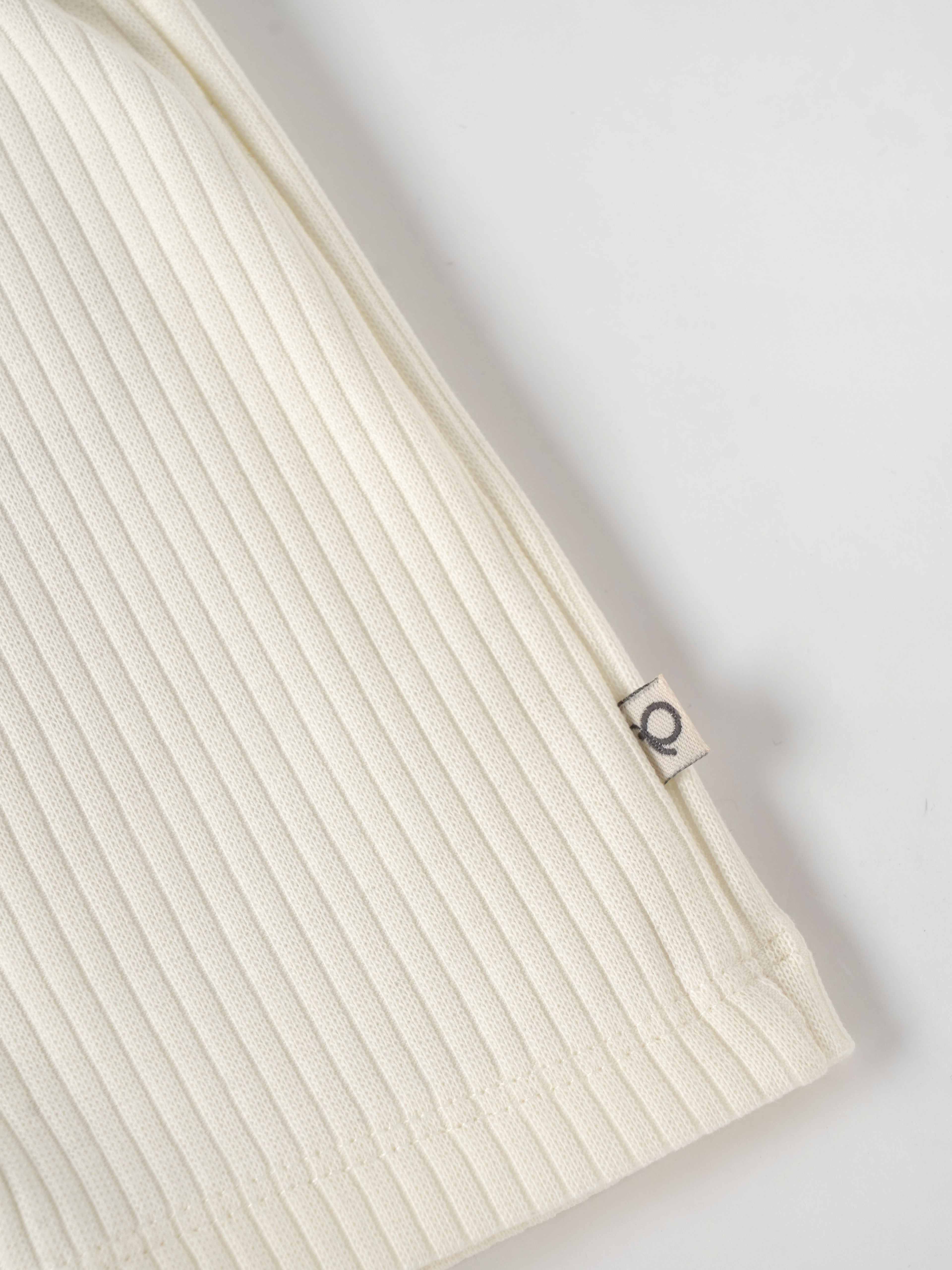 Popees Baby Boys Solid Ribbed Cotton Shorts with Elastic Waistband| 3 Months – 36 Months