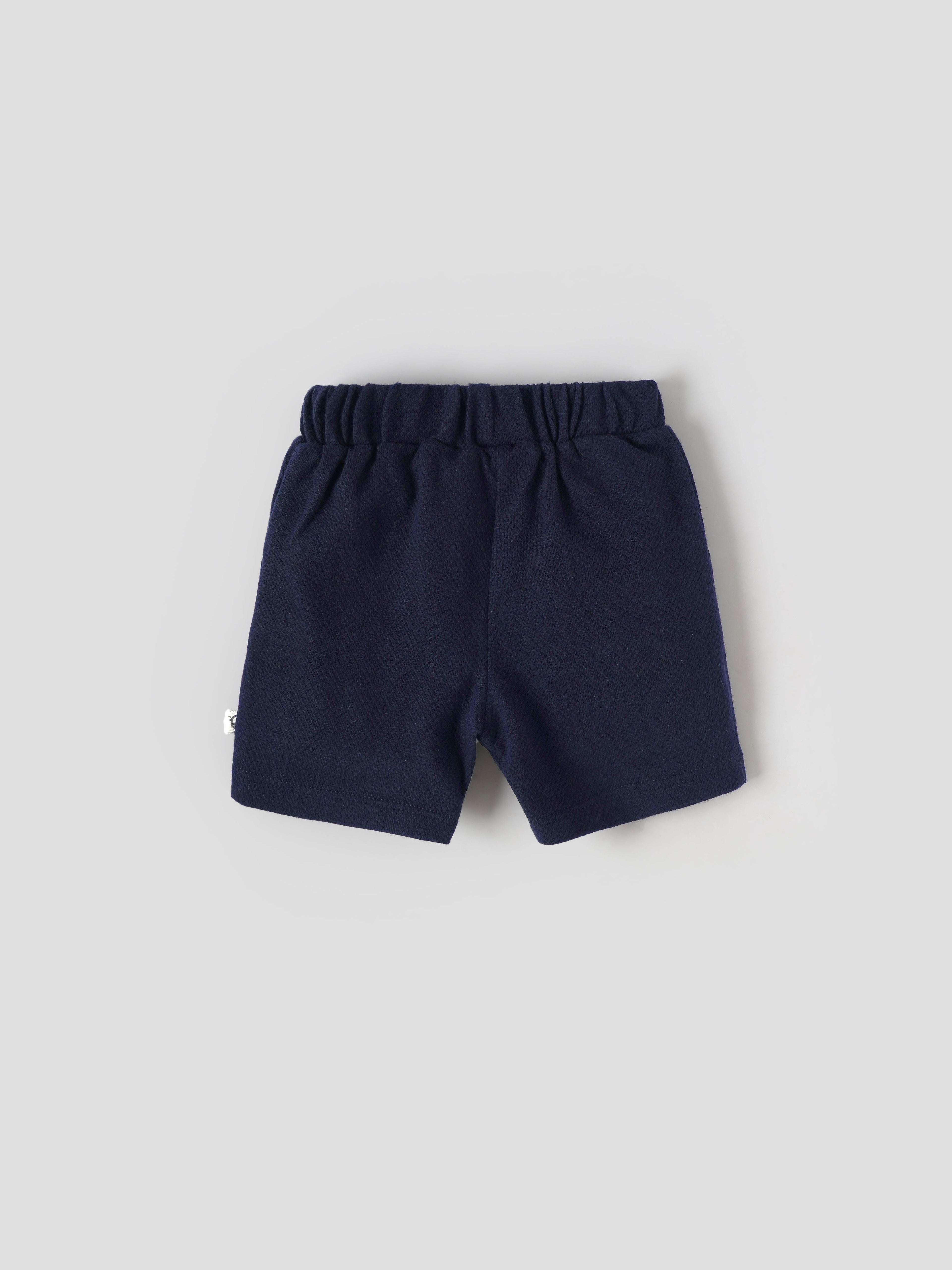 Popees Soft & Stylish Shorts with Elastic Waist(3–24 Months)for Baby Boys