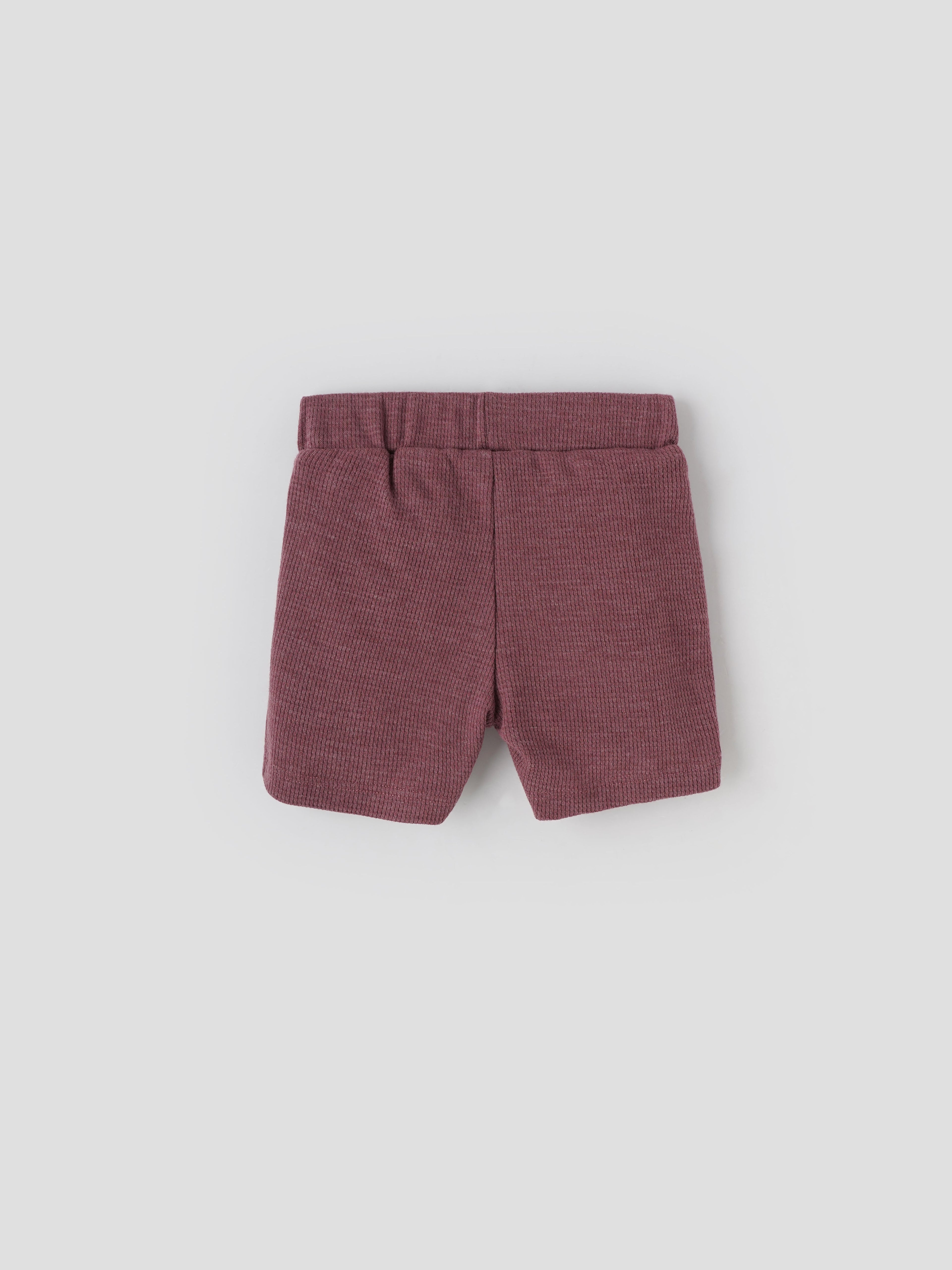 Popees Everyday Essential Comfort Shorts with Elastic Waistband(3-24 Months)for Baby Boys