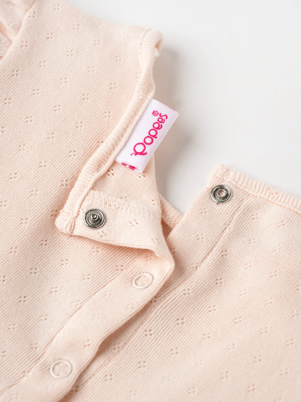 Popees Half Sleeve Dress Soft Cotton with Floral Embroidery (3–36 Months) for Baby Girls