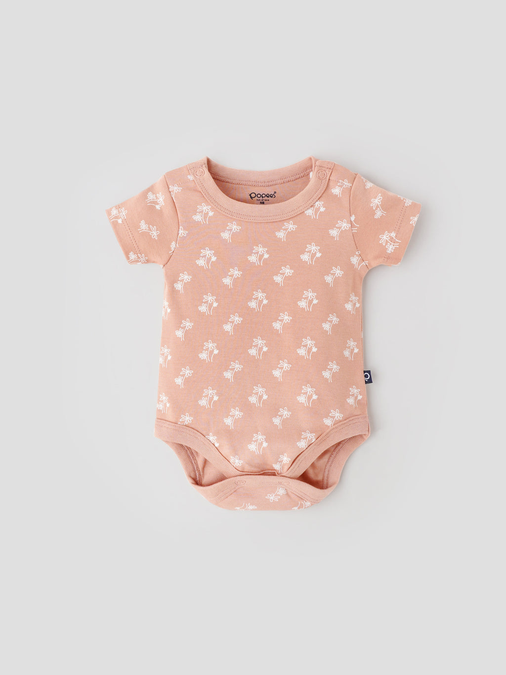 Popees Skin-friendly & Comfy Bodysuit (0-6 Months) for Newborn Boys