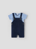 Popees Adorable & Trendy Dungaree Dress Set(0–9 Months) for Newborn Boys