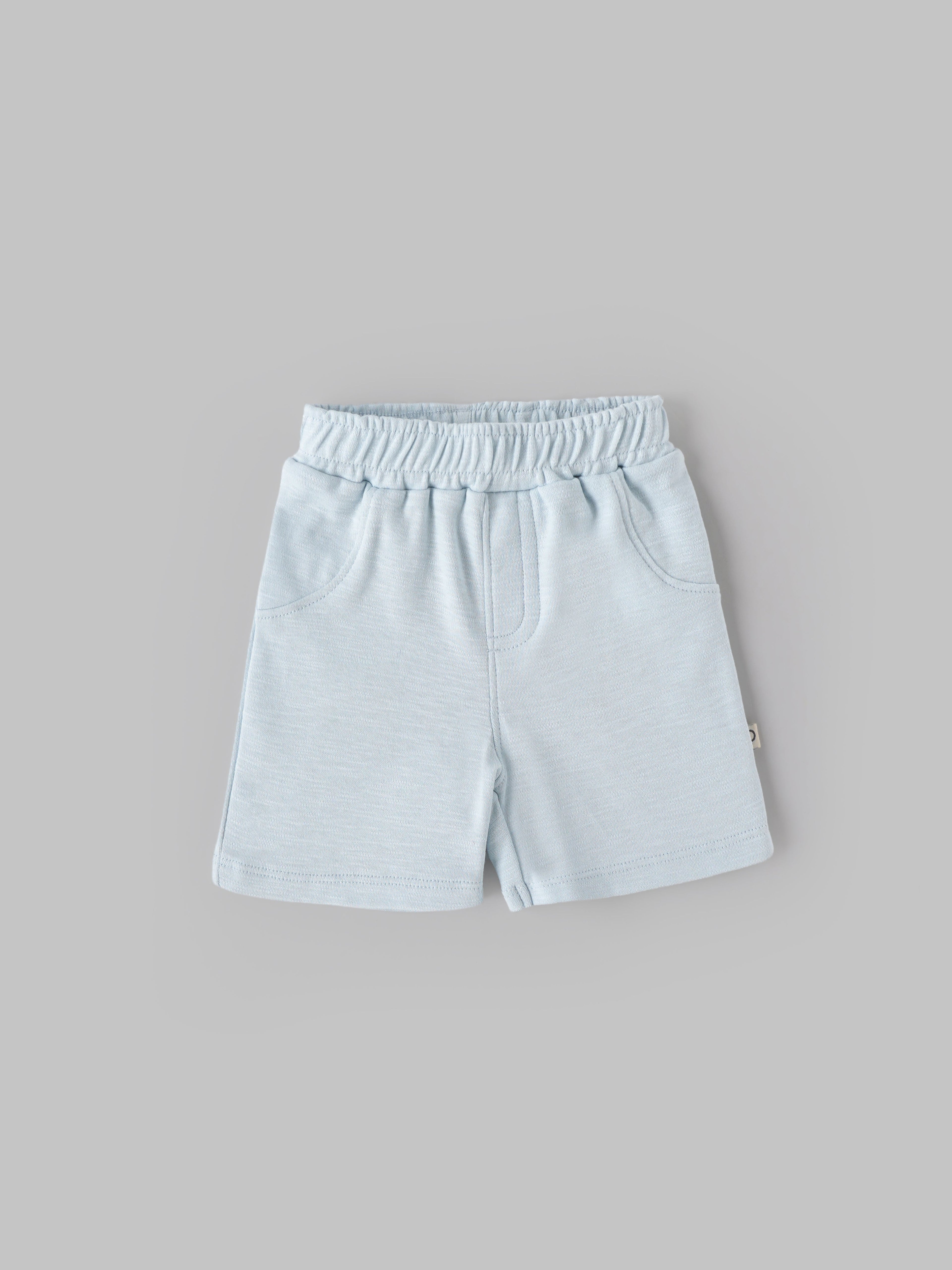 Popees Baby Boys Cotton Shorts with Elastic Waistband |Soft & Breathable Casual Wear (Newborn to 9 Months)