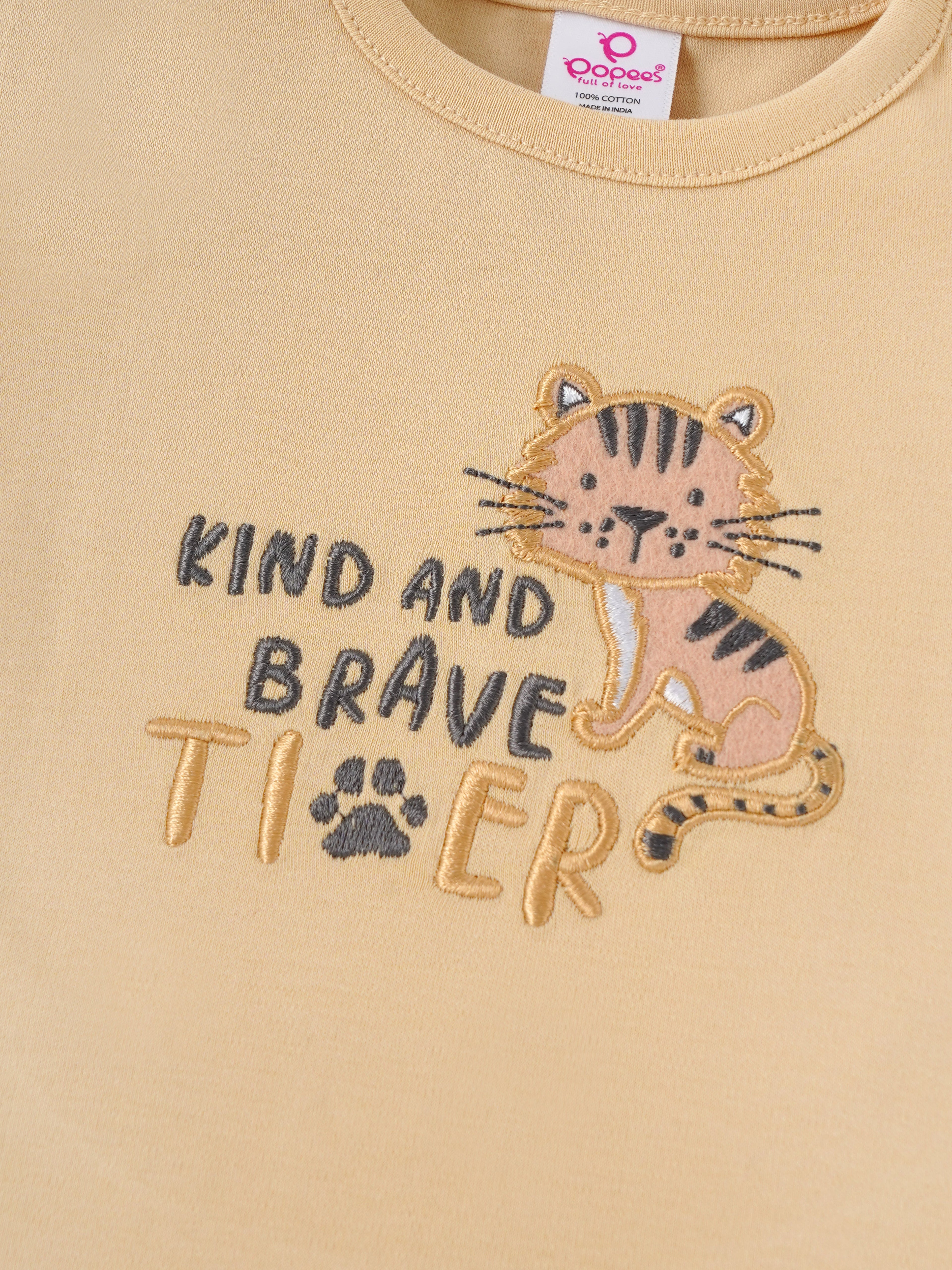 Popees Soft & Stylish Cotton Everyday Wear Printed T-Shirt(0-9 Months)for Baby Boys