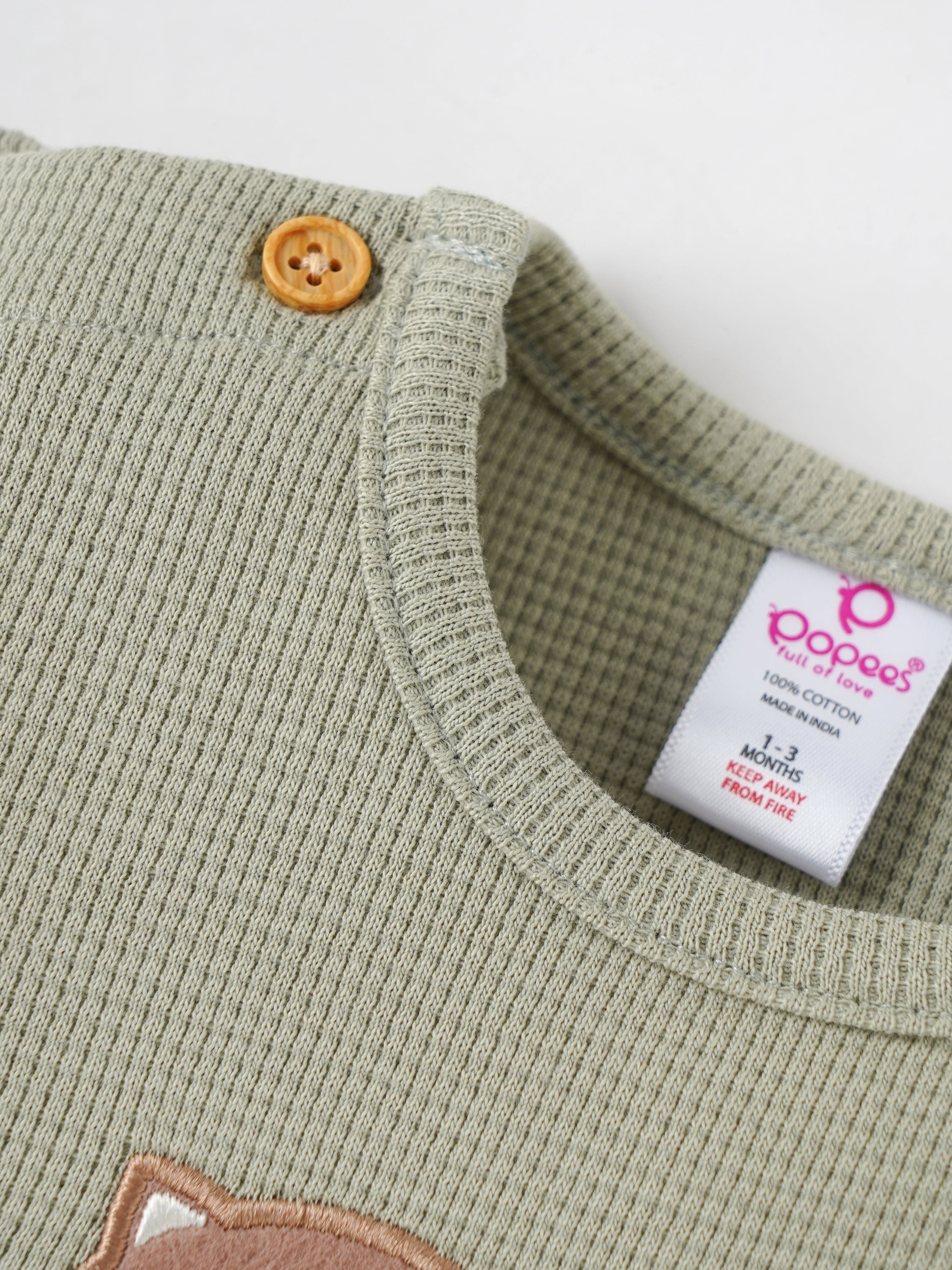 Popees Soft & Stylish Everyday Comfort Wear Printed T-Shirt(0-9 Months)for Baby Boys