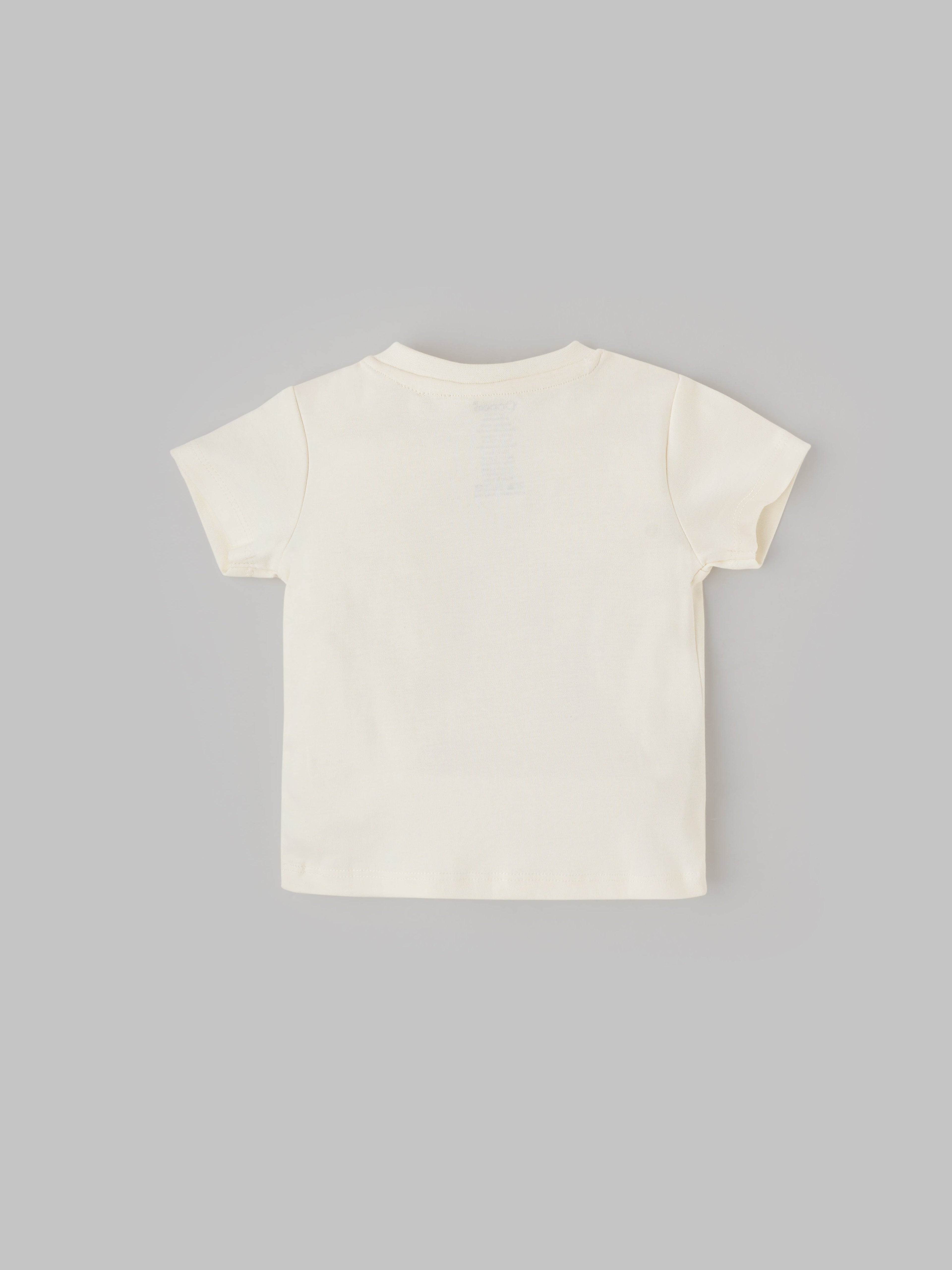 Popees Comfortable Everyday Wear Half Sleeve T-Shirt (0-9 Months)for Baby Boys