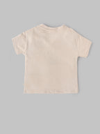 Popees Baby Boys Cotton T-Shirt, Short Sleeve Graphic Printed Casual Top |9 Months to 4 Years