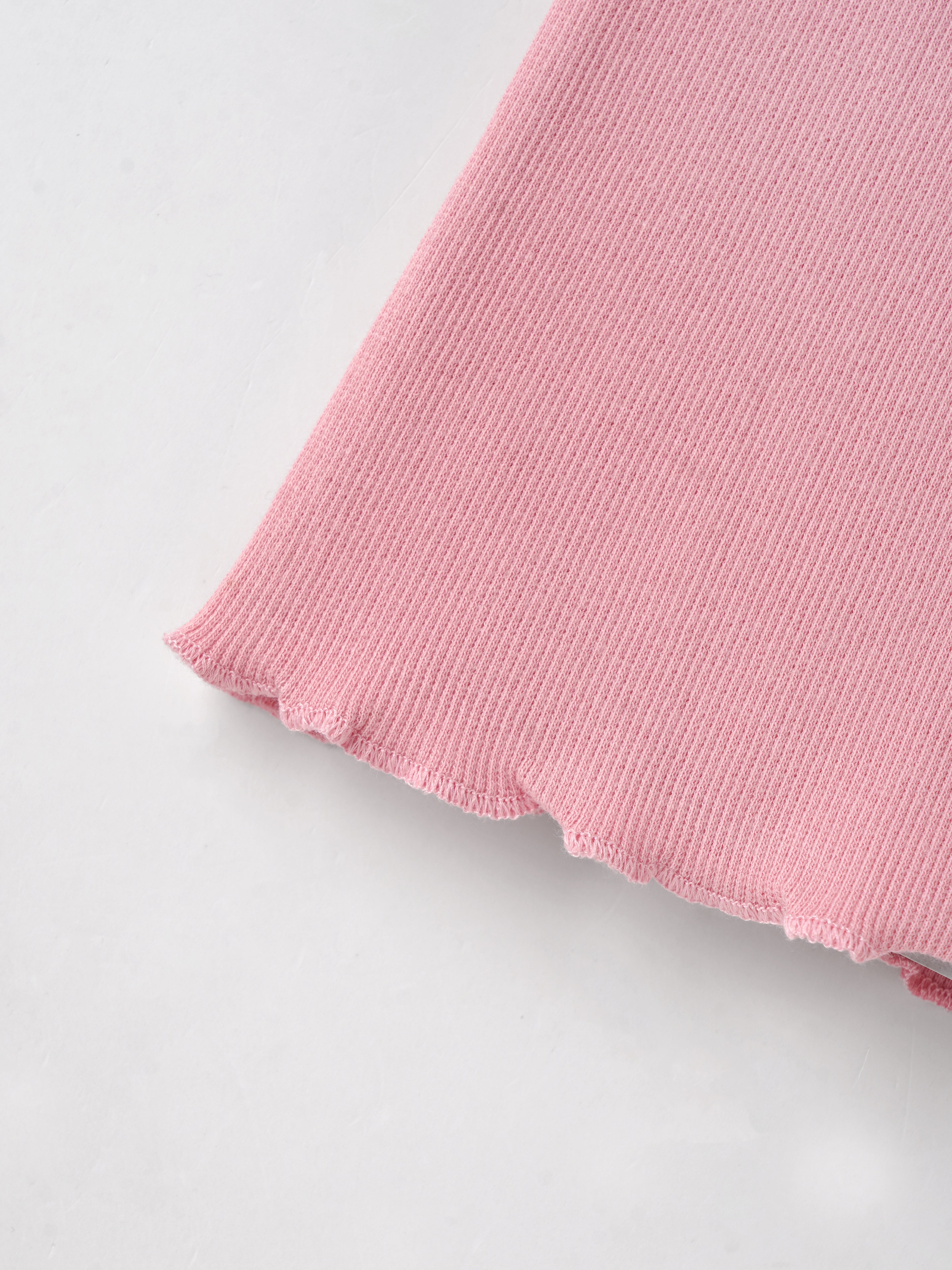 Popees Baby Girls Textured Cotton Polo Top| Pink| 9 Months To 4 Years