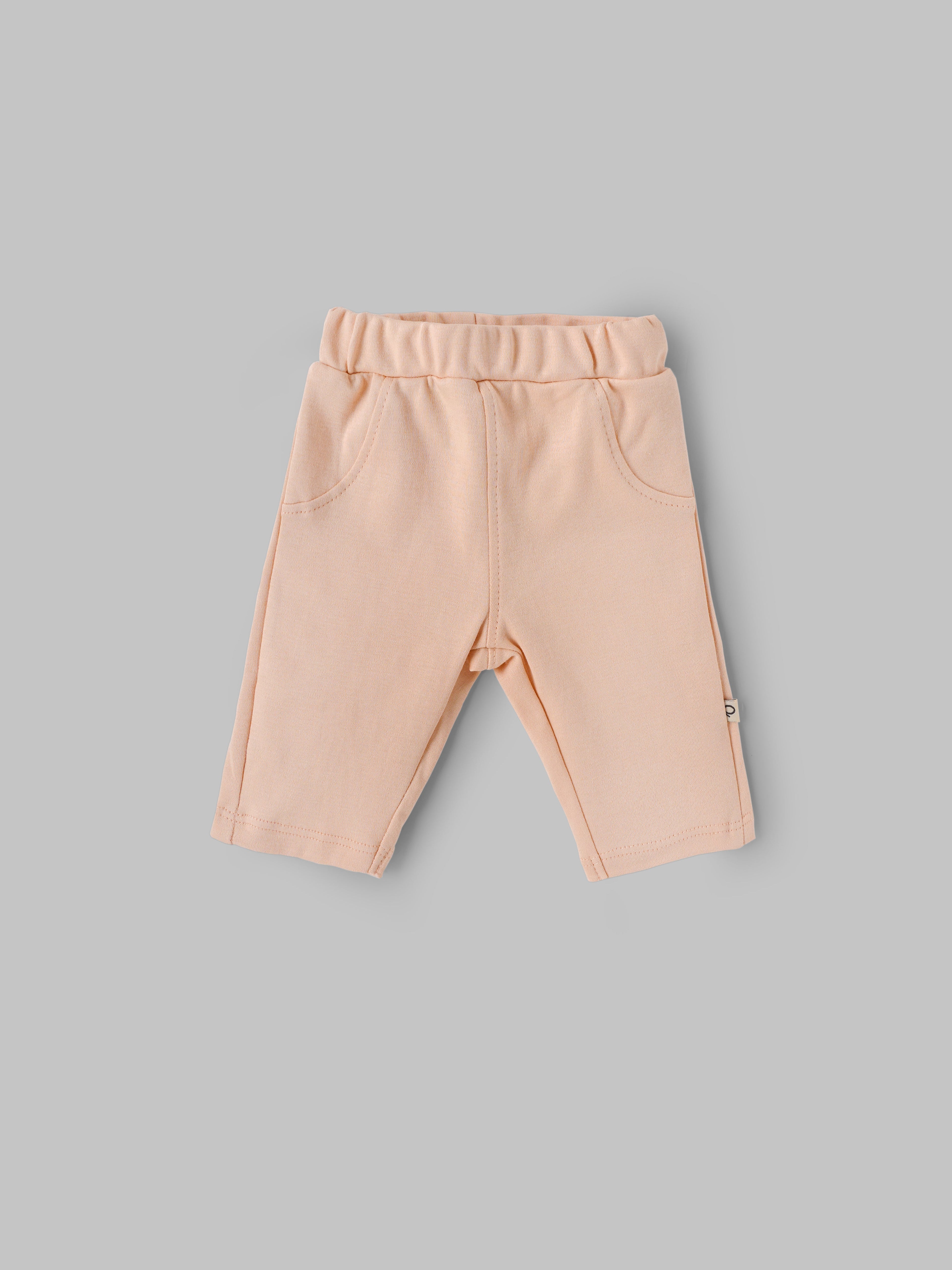 Popees Baby Boys Cotton Shorts Pack of 2 |Solid & Vehicle Print Elastic Waist (Size T, Newborn–9M)