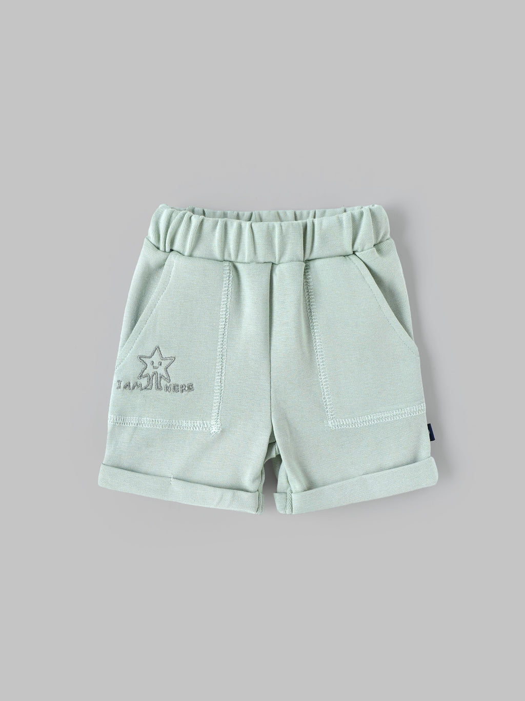 Popees Baby Boys Cotton Shorts Combo| 0–9 Months Soft Ribbed Fabric, Elastic Waist, Knee Length