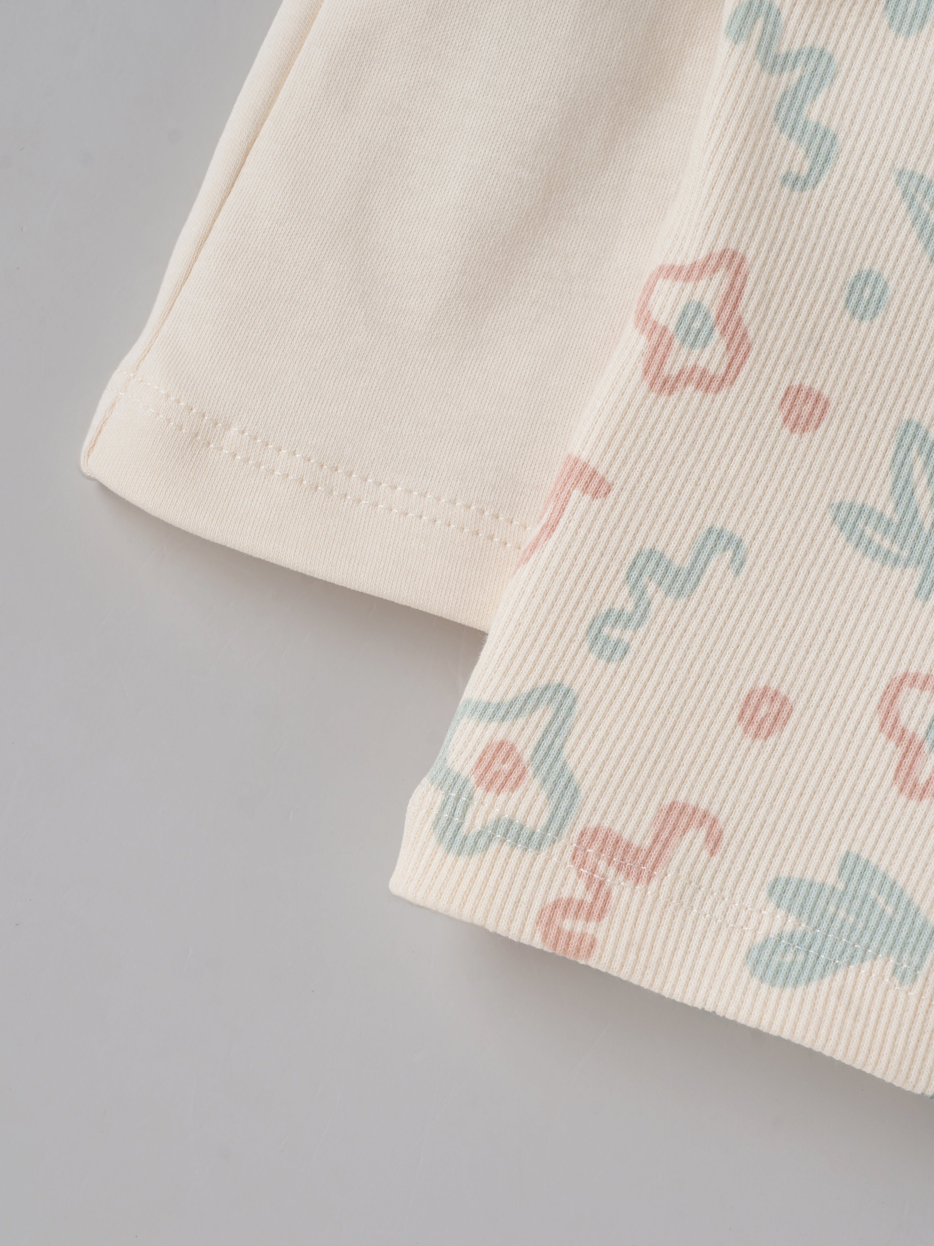 Popees Baby Girls Cotton Jabla Pack of 2| Tiny Baby, Newborn to 6 Months