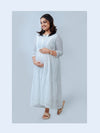 Nursing-Friendly  Maternity Dress