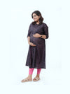 Breathable & Soft Maternity Dress