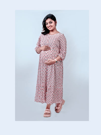 Skin Friendly Maternity Dress