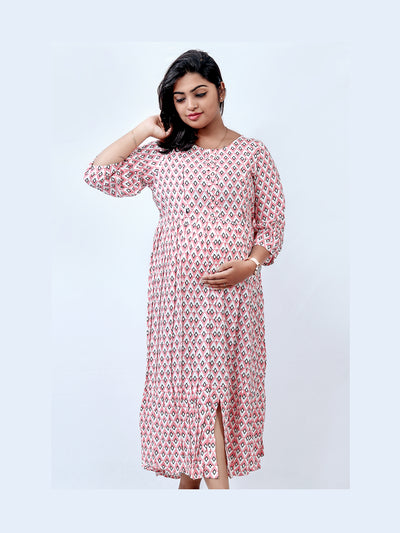 Skin Friendly Maternity Dress