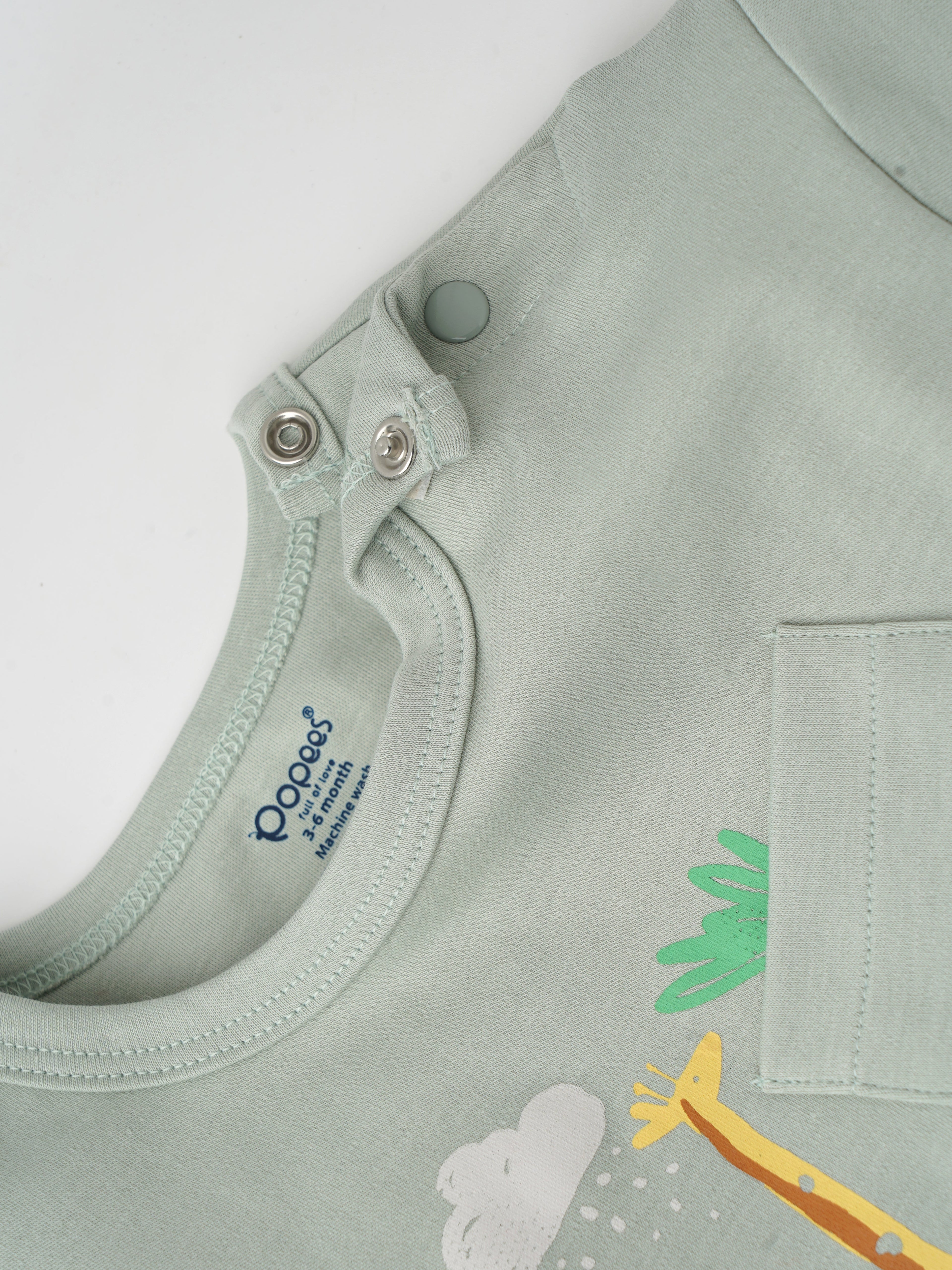 Popees Stylish Printed T-shirt (3-24 Months) for Boys